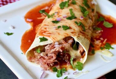 Quick and Easy Pulled Pork Burritos Photo 1