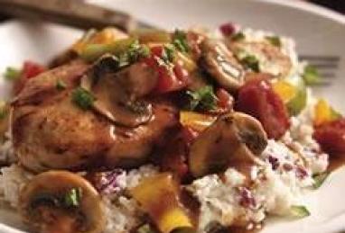 Chicken Cacciatore with Creamy Mashed Potatoes Photo 1