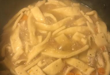 Grandma's Chicken Soup with Homemade Noodles Photo 1