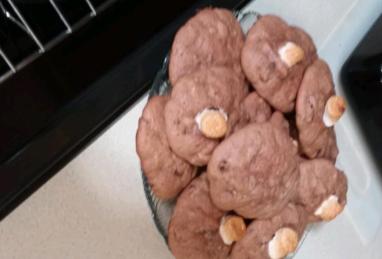 Chocolate Rocky Road Cookies Photo 1