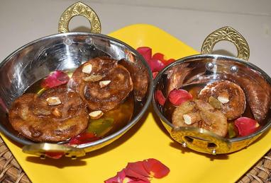 Banana Malpua (Fried Indian Pancake for Diwali) Photo 1