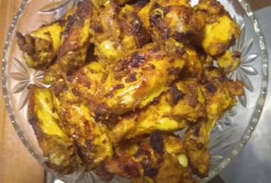 Curry-Spiced Chicken Wings Photo 1