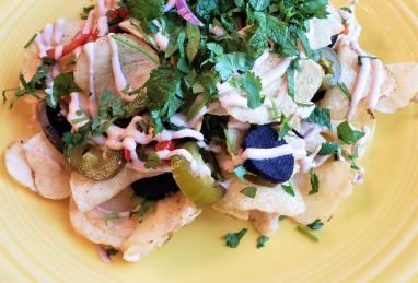 Indian Chaat-Inspired Potato Chip Salad Photo 1