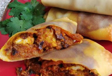 Easy Chicken Curry Egg Rolls Photo 1