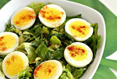 Deviled Egg Salad with Romaine Photo 1