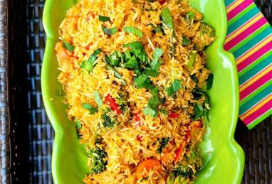 Vegetarian Thai Curry Fried Rice Photo 1