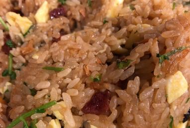 Chinese Stir-Fried Sticky Rice with Chinese Sausage Photo 1