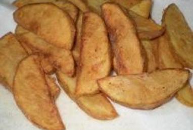Fried Potato Wedges Photo 1