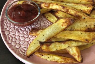 Air Fryer Salt and Vinegar Fries for One Photo 1