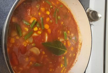 Quick and Easy Vegetable Soup Photo 1