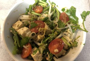 Easy Tofu and Watercress Salad Photo 1