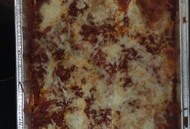 Easy Lasagna with Uncooked Noodles Photo 1