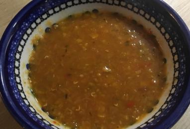 Roasted Pepper and Lentil Soup Photo 1