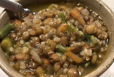 Lentil and Buckwheat Soup Photo 1