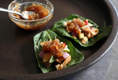 One-Bite Thai "Flavor Bomb" Salad Wraps (Miang Kham) Photo 1