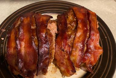 BBQ Bacon-Wrapped Meatloaf Photo 1