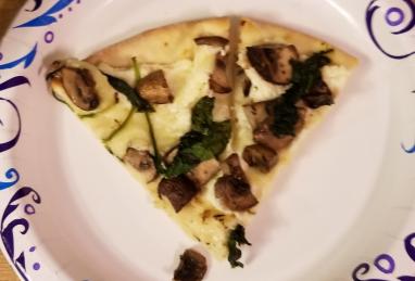 Mushroom Pizza Photo 1