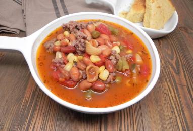 Spruced-Up Slow Cooker Minestrone Soup Photo 1