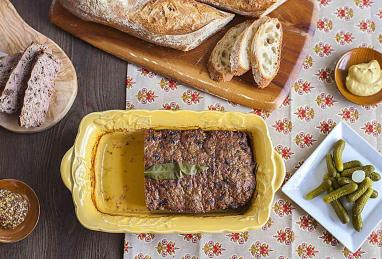 Rustic Chicken Liver and Morel Pate Photo 1