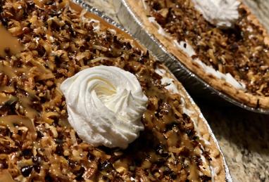 Toasted Coconut, Pecan, and Caramel Pie Photo 1