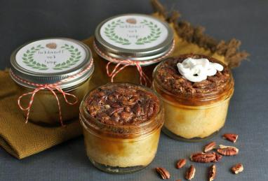 Traditional Pecan Pie in a Jar Photo 1