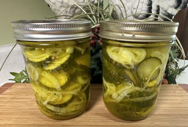 Microwave Bread and Butter Pickles Photo 1