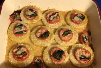 Baked Polenta with Fresh Tomatoes and Parmesan Photo 1