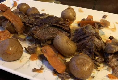 Instant Pot Pot Roast with Potatoes and Carrots Photo 1