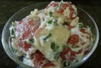 Red Potato Salad with Sour Cream and Chives Photo 1