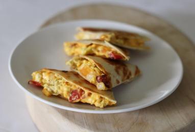 Simple Egg and Cheese Breakfast Quesadillas Photo 1