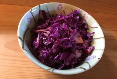 Red Cabbage Salad with Apples Photo 1