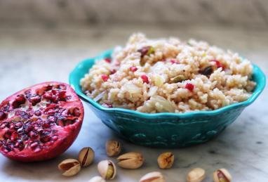 Middle Eastern Rice Pilaf with Pomegranate Photo 1
