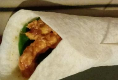 Simple Sweet and Spicy Chicken Wraps Photo 1