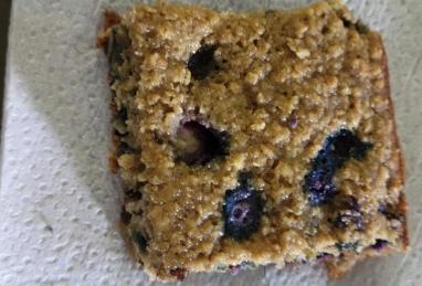 Blueberry Oatmeal Breakfast Bars Photo 1