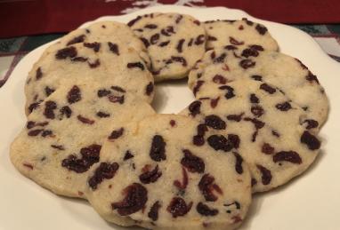 Cranberry-Orange Shortbread Cookies Photo 1