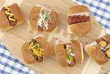 Mini Grilled Hot Dog Sliders Photo 1
