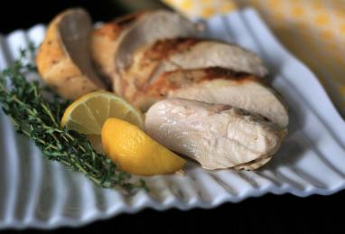 Sous Vide Chicken Breast with Lemon and Herbs Photo 1