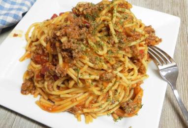 Instant Pot Pasta and Meat Sauce Photo 1