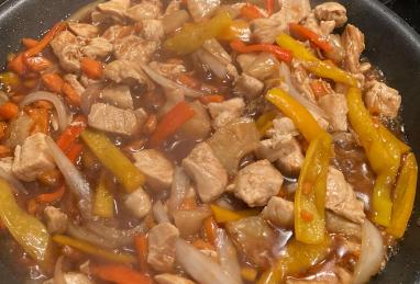 Sweet and Sour Chicken Stir Fry Photo 1
