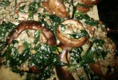 Stuffed Mushrooms with Spinach Photo 1