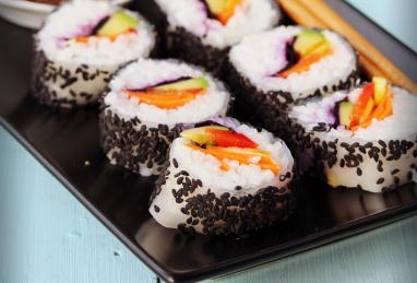 Vegetarian Sushi Photo 1