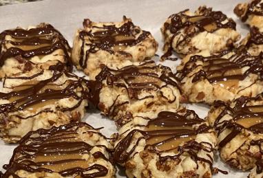 Salted Caramel Chocolate Pecan Cookies Photo 1