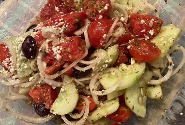 Greek Horiatiki Salad Photo 1