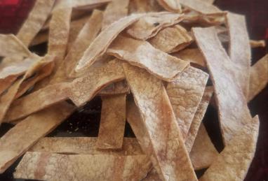 Baked Corn Tortilla Strips for Mexican Soups Photo 1