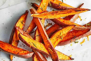 Sweet Potato Wedges with Rosemary-Orange Brown Butter Photo 1