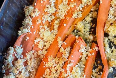 Roasted Carrots with Garlic Bread Crumbs Photo 1