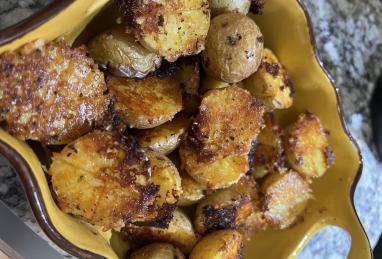 TikTok Parmesan-Crusted Roasted Potatoes Photo 1