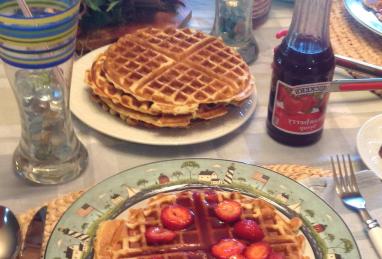 Strawberry Waffles Photo 1