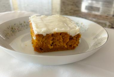 Pumpkin Bars with Cream Cheese Frosting Photo 1
