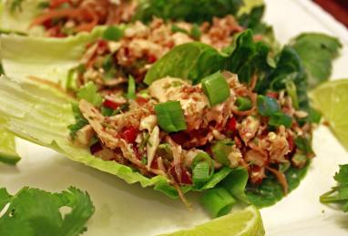Thai Spicy Tuna Lettuce Wraps Photo 1